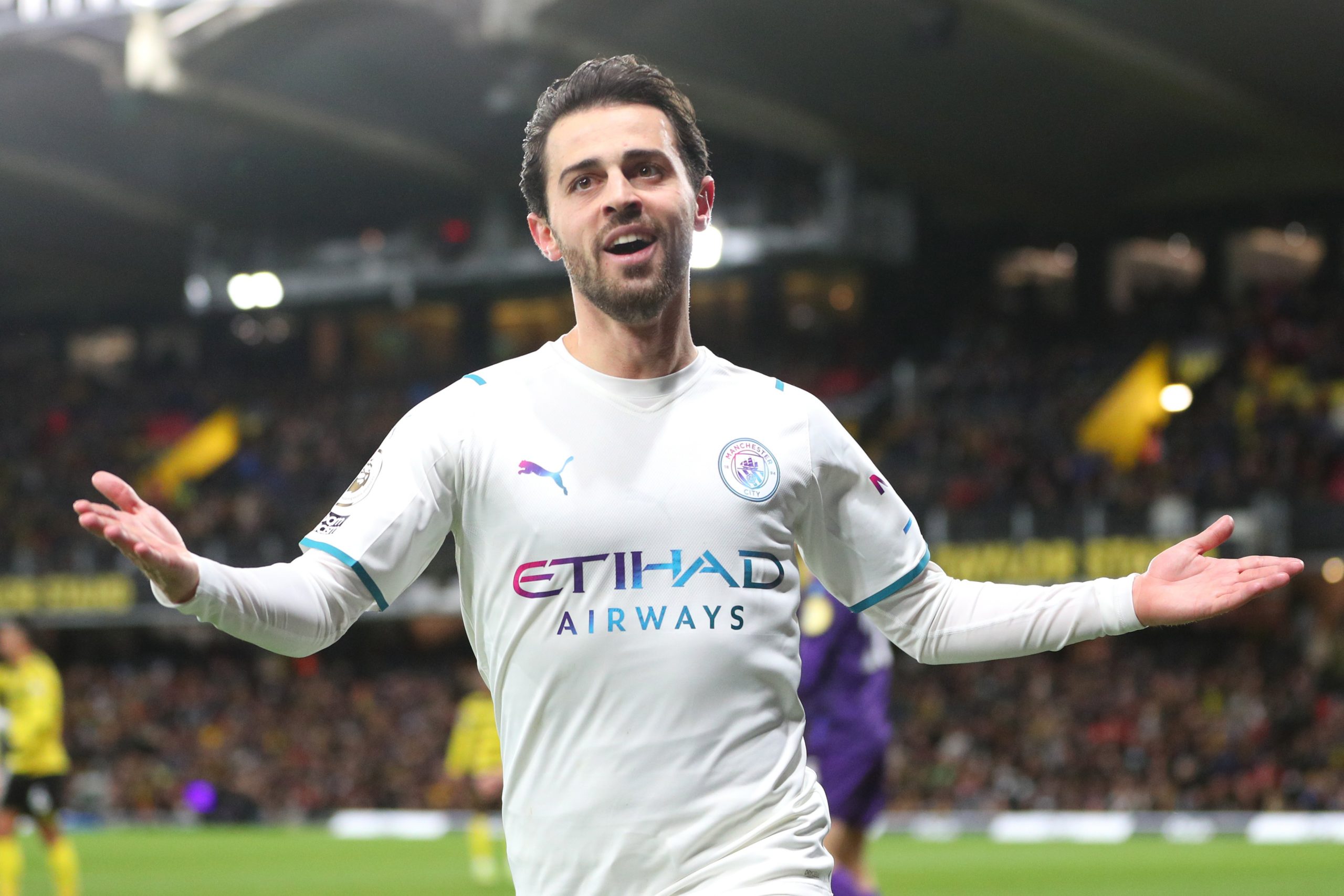 Watford vs Manchester City: Manchester City beat Watford 3-1 to lead title race ahead of Chelsea & Liverpool; Bernardo produces magic at Vicarage Road