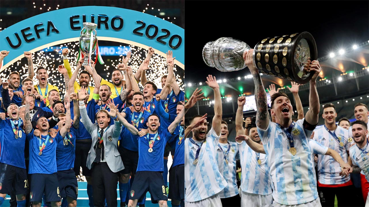 Finalissima 2022, Italy vs Argentina Euro 2020 Champions vs Copa