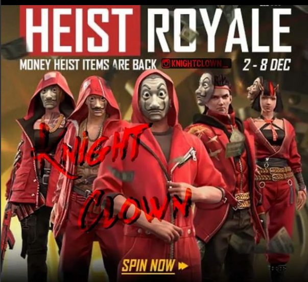 Garena Free Fire Heist Royale: Get exclusive Money Heist items in-game from 2nd December, Check Details