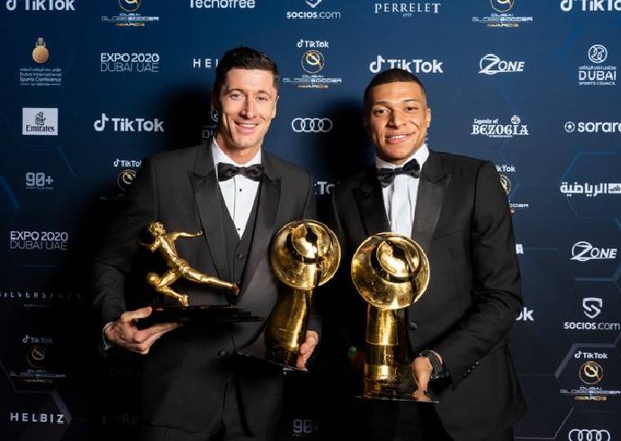 Dubai Globe Soccer Awards: Kylian Mbappe named player of the year