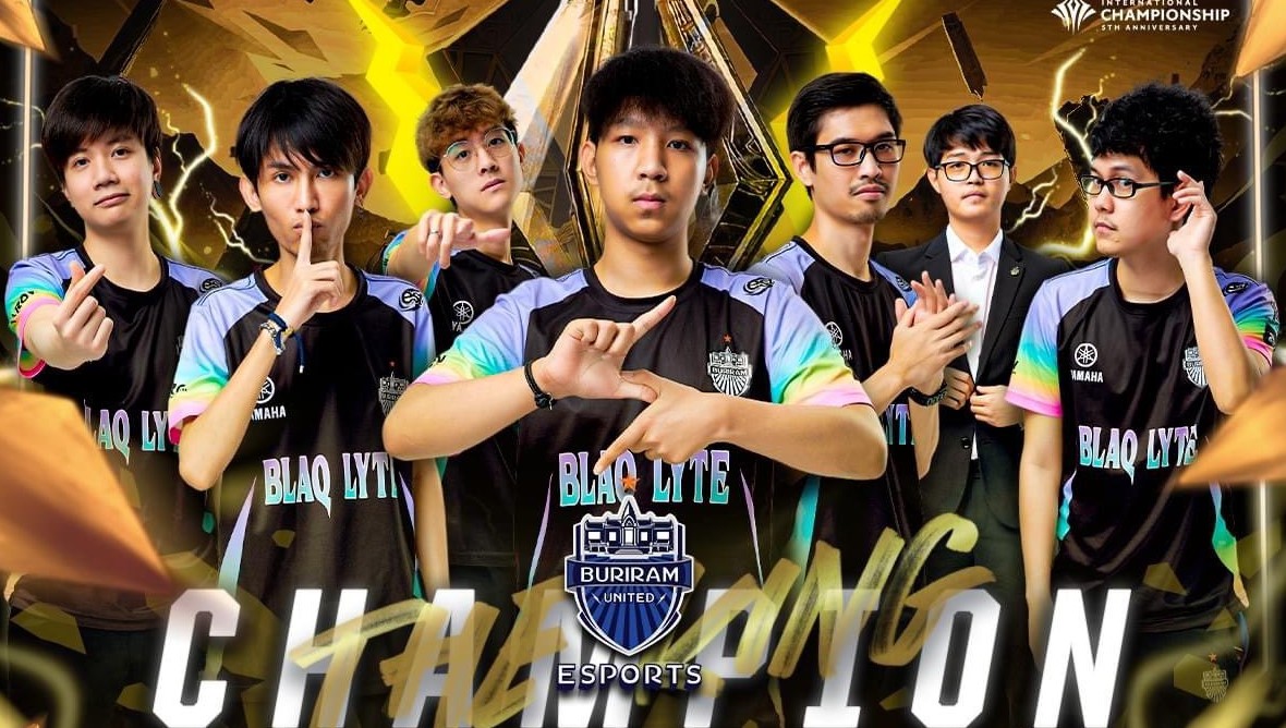 AOV International Championship 2021: Buriram United Esports has been crowned as the champion of the Arena of Valor International Championship 2021