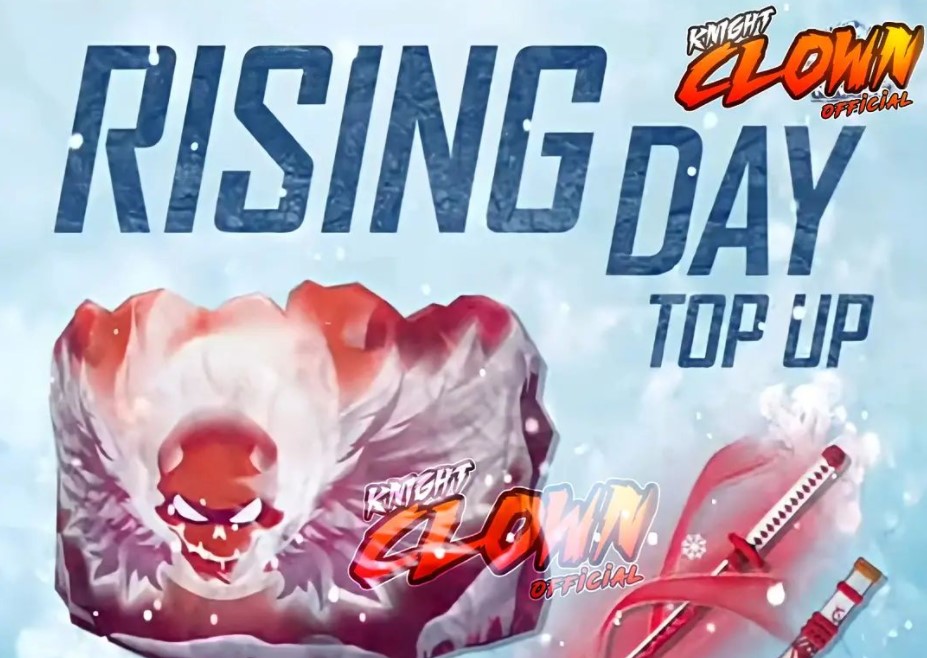 Garena Free Fire Rising Day Top-up Event: Get Free Skins now by top-up the diamonds