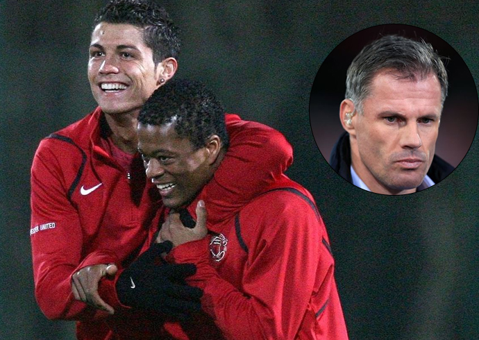 Manchester United vs Arsenal: Manchester United legend Patrice Evra blasts Jamie Carragher over Cristiano Ronaldo comments, Check Out Video-