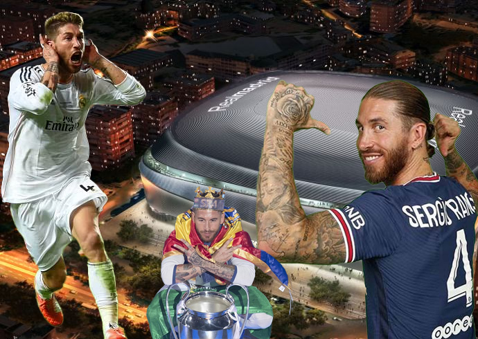 PSG vs Real Madrid: Former Real Madrid captain Sergio Ramos returns to Santiago Bernabéu after leaving for PSG this summer, as Real face PSG in the Last-16