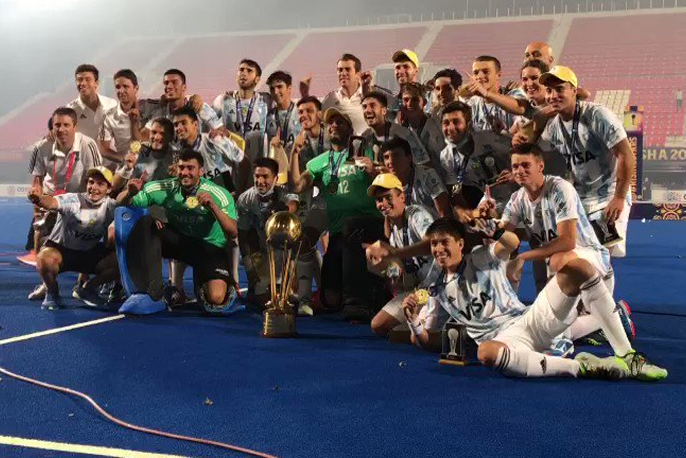 Junior Hockey World Cup: Lautaro Domene scores a hat-trick as Argentina beat six-time champions Germany 4-2 to lift title