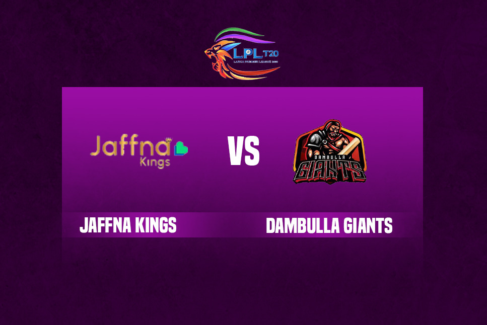 LPL 2021 Live: Defending champions Jaffna Kings look to bounce back after opening defeat – Follow Live updates