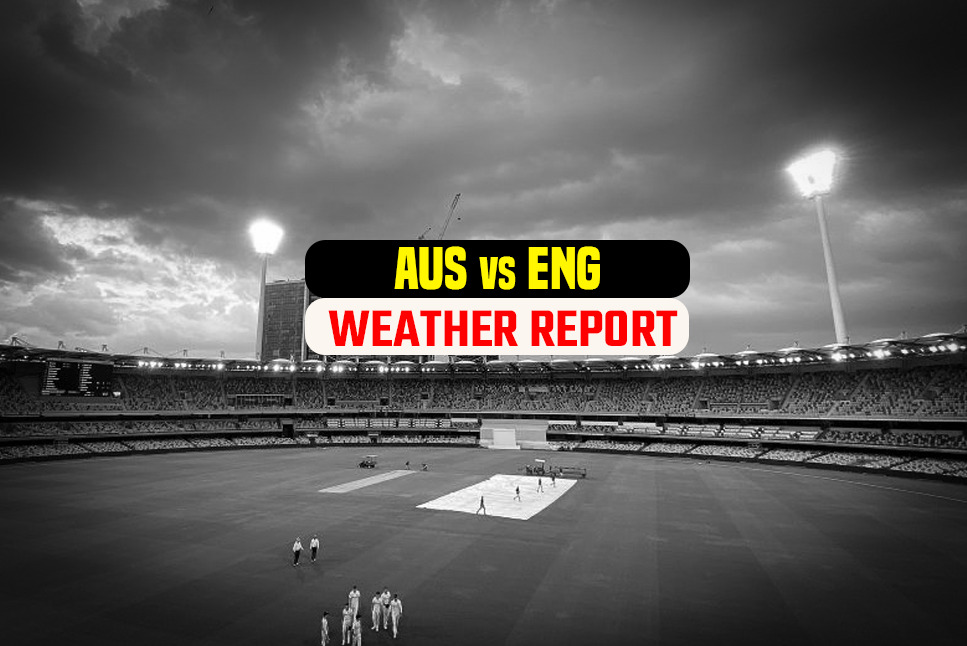 AUS vs ENG LIVE, 1st Test- Brisbane Weather Report: Rain interrupts play at Gabba, forecast doesn’t look promising – Follow LIVE updates