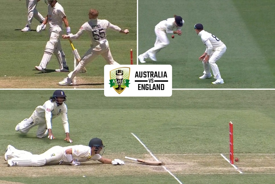 Ashes 2021 LIVE: From No-ball to catch drops to missed run outs, England’s on-field comedy of errors headline Day 2- Watch videos