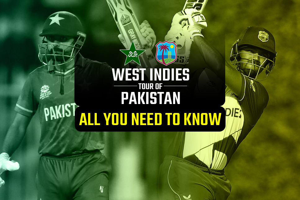 Pak vs west indies 2021 schedule