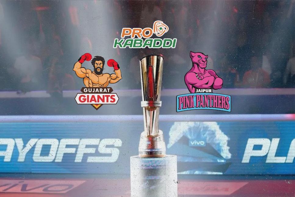 Gujarat Giants beat Jaipur Pink Panthers: Giants clinch clutch battle, win 34-27 in PKL opener vs Panthers