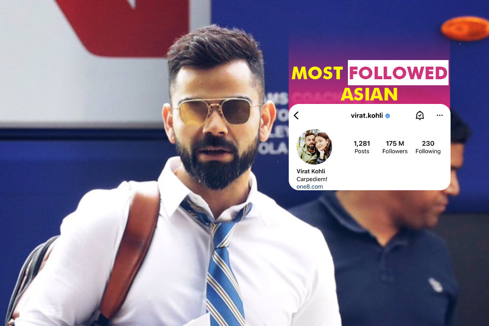IND vs SA: India’s Test captain Virat Kohli becomes most followed Asian on Instagram with 175 million followers