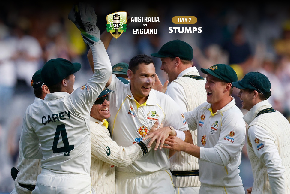 AUS vs ENG Day 2 at Stumps: Australia has one hand on Ashes Trophy as England again collapse, Eng 31/4, trail by 51 runs: Follow LIVE Updates