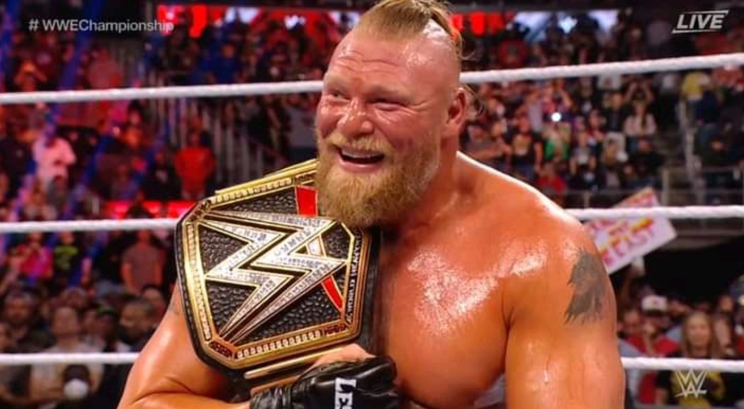 WWE Day 1 Results & Highlights: Brock Lesnar wins the fatal 5-way to become the WWE Champion. All other champions retained their titles