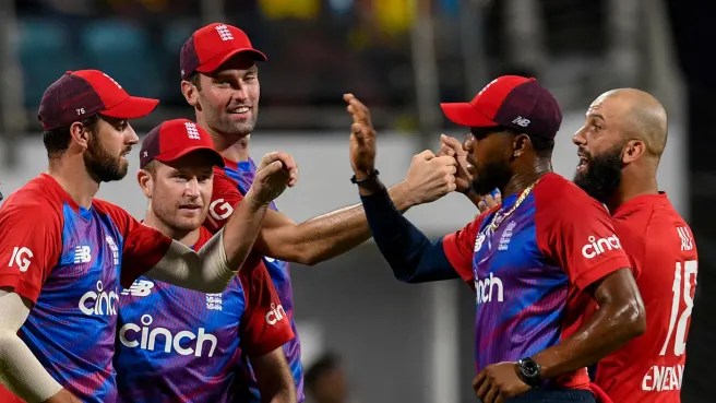 WI vs ENG LIVE score: England beat West Indies by 1 Run in 'MOST BIZARRE' T20 finish, 5 match series levelled at 1-1
