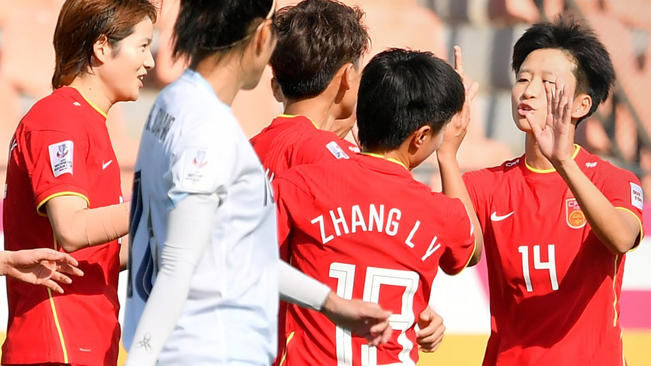 AFC Women's Asian Cup: Eight time champions China start strongly against Chinese Taipei