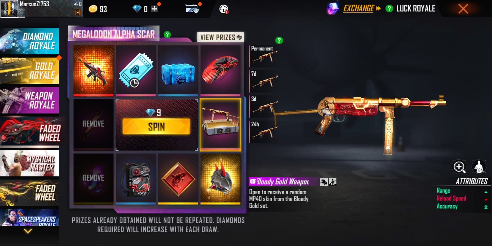 Free Fire Faded Wheel Event: Check How to get the SCAR Megalodon Alpha Evo gun, and more items from the event - All you need to know