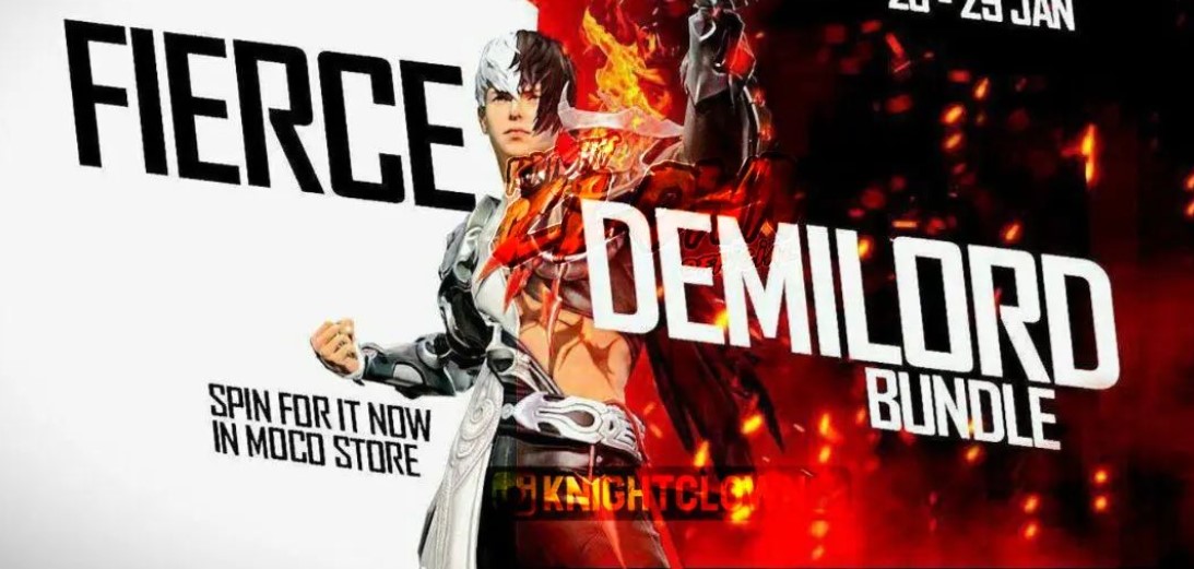 Free Fire Next Moco Store Event: Get Fierce Demilord Bundle and more items from the upcoming Free Fire Moco Store Event, check details