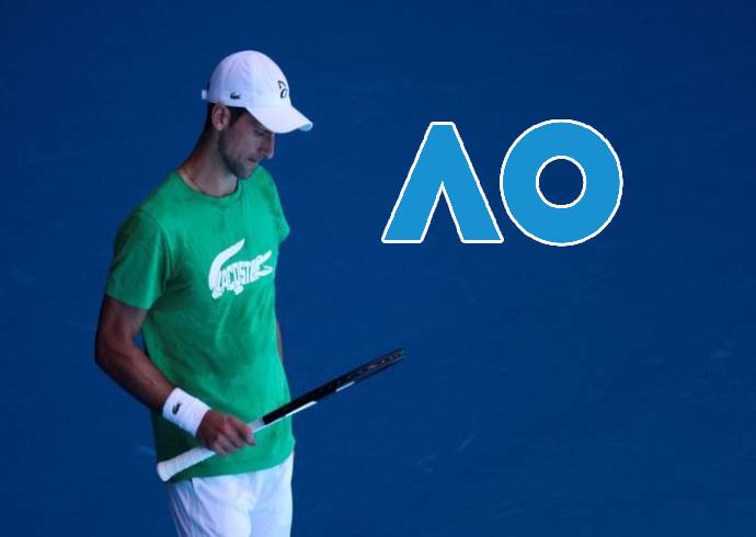 Aus Open 2022: Novak Djokovic practises for Australian Open as he waits for visa ruling
