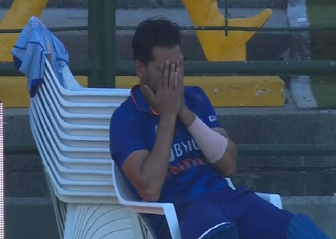 SA beat IND: Deepak Chahar in tears after his fighting 34-ball 54 against South Africa goes in vain