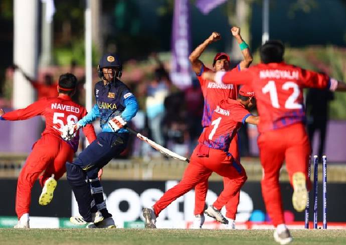 Icc U 19 World Cup Afg U19 Beat Sl U19