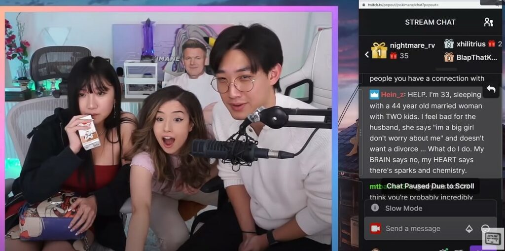 Pokimane on chatters and content creators saying it's a joke :  r/LivestreamFail