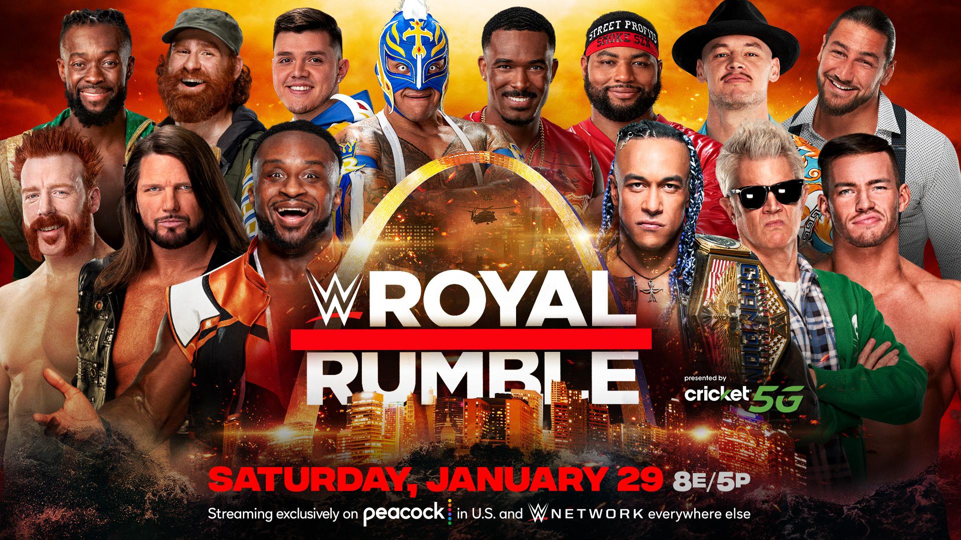 WWE Royal Rumble 2022 Preview of Mens Royal Rumble match