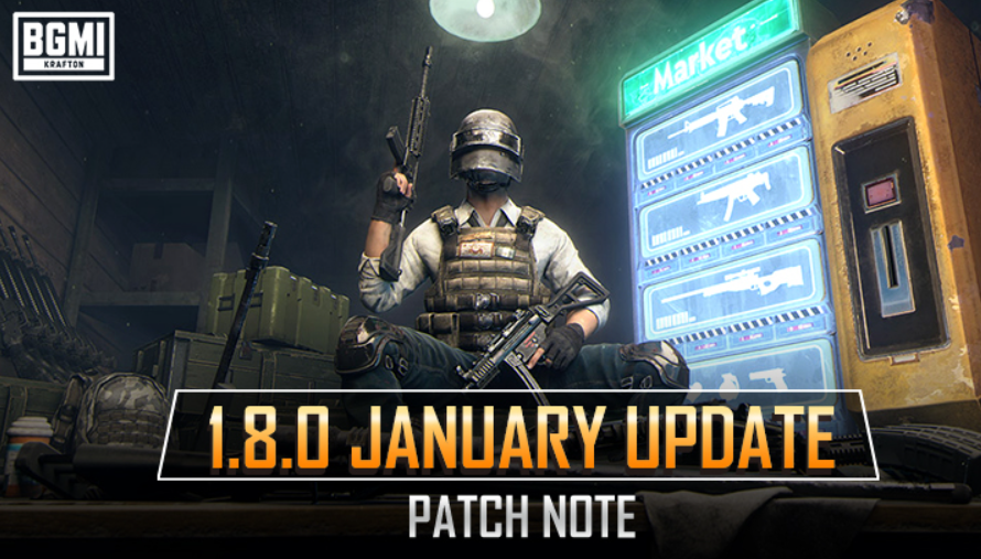 BGMI 1.8 Update: Check full patch notes of Battlegrounds Mobile India January Update
