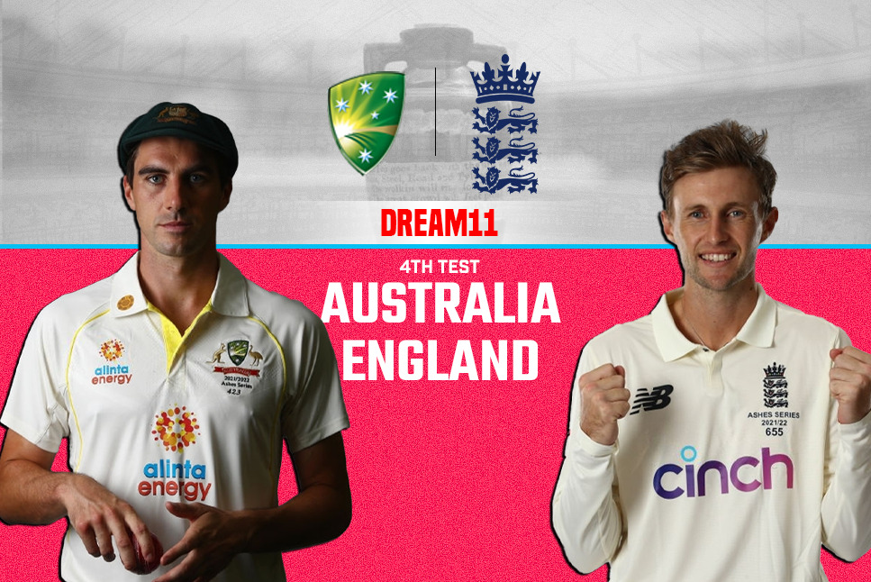 Ashes 4th Test: AUS vs ENG Dream11 Prediction, Probable Playing11, Captain Picks, Fantasy Tips, Live streaming details