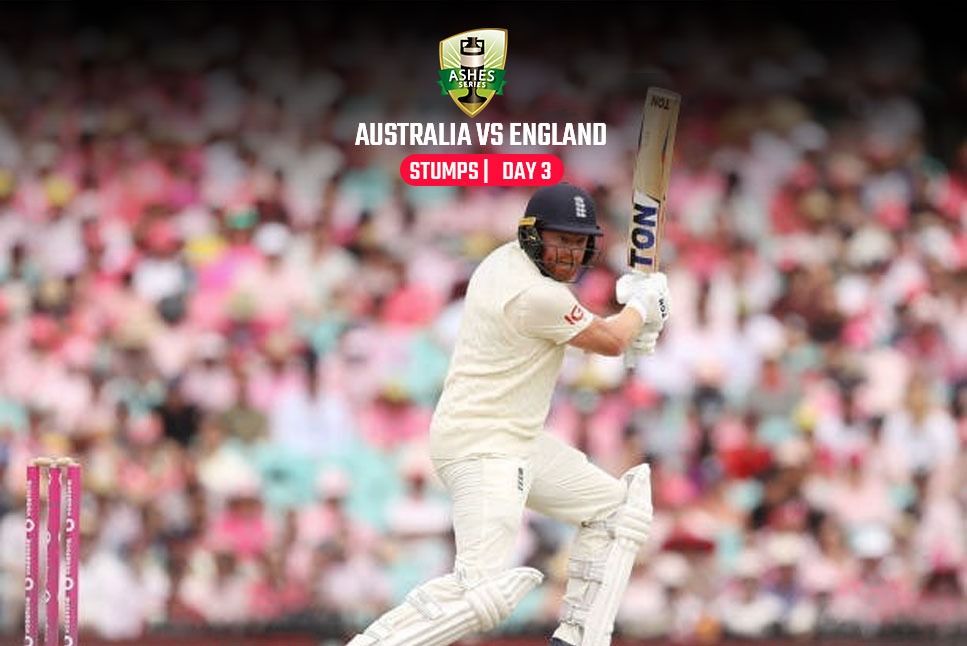AUS vs ENG, Ashes Sydney Test Day 3 Stumps: Jonny Bairstow century lead England fightback, ENG 258/7; AUS 416/8 dec
