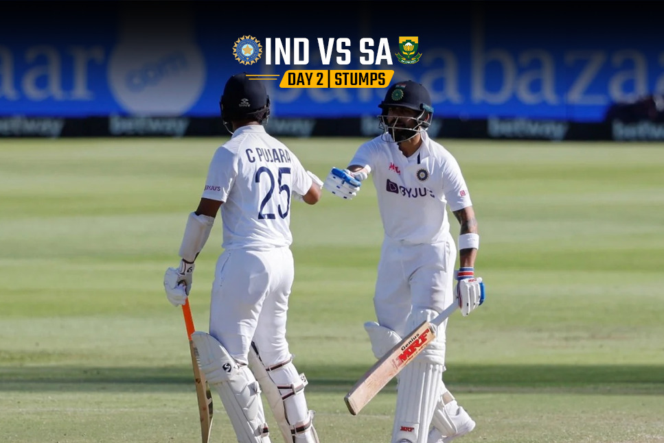 IND vs SA 3rd Test, Day 2 Stumps: Virat Kohli, Pujara stretch India's lead to 70 after Bumrah's fifer - IND 57/2; Follow India vs South Africa Live Updates