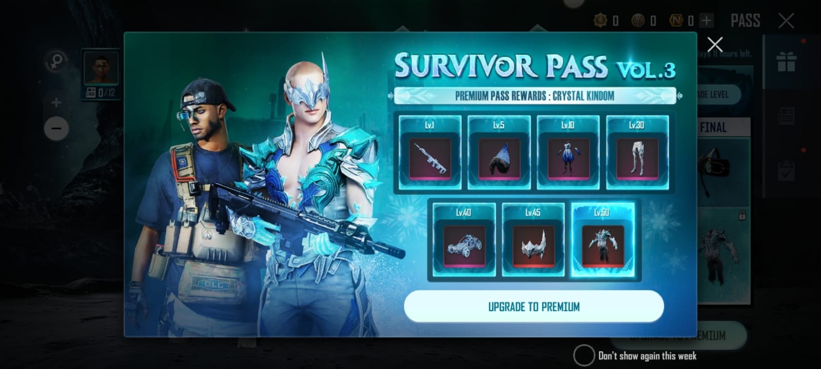 PUBG New State Survivor Pass Vol.3: Check out all the rewards and skins