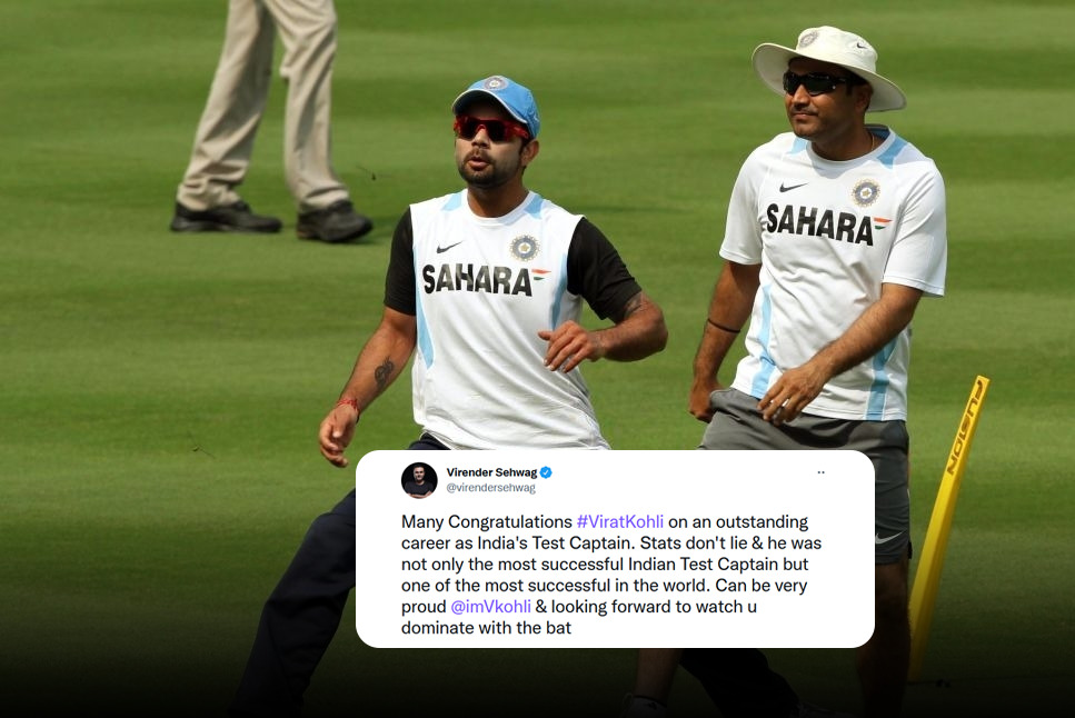 Virat Kohli resigns: Virender Sehwag hails Virat Kohli’s tenure as Test captain, says ‘Stats don’t lie, congratulations on outstanding captaincy career’