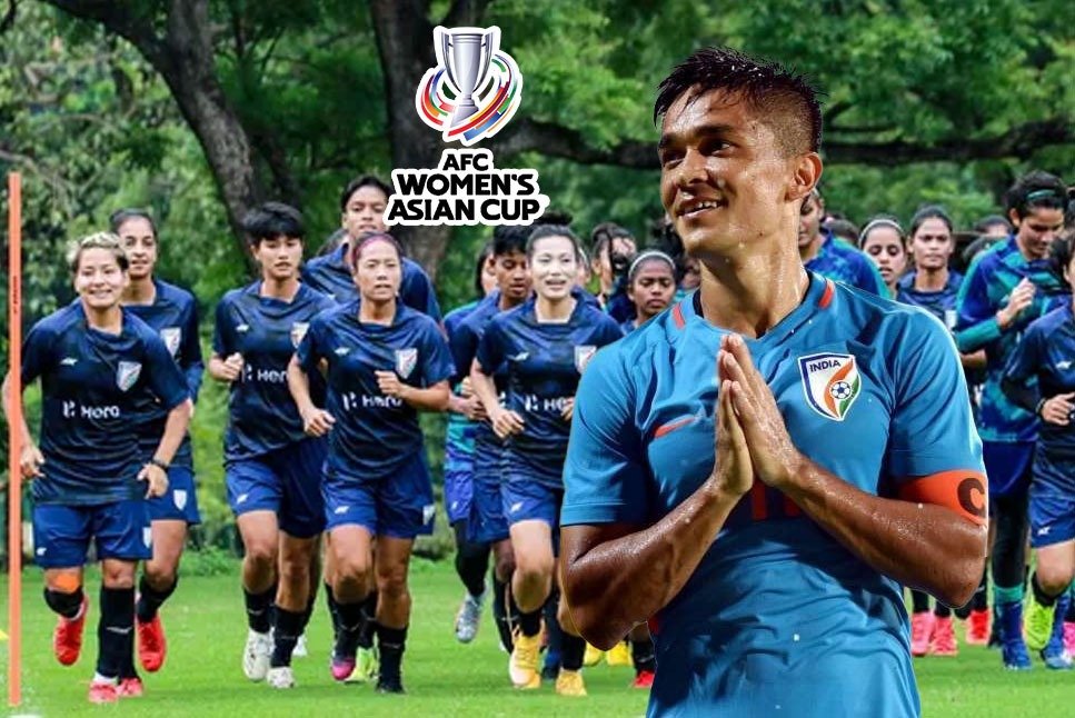 AFC Women’s Asian Cup : Sunil Chhetri and other members of the men’s football team voice in their support for the Indian women’s national team