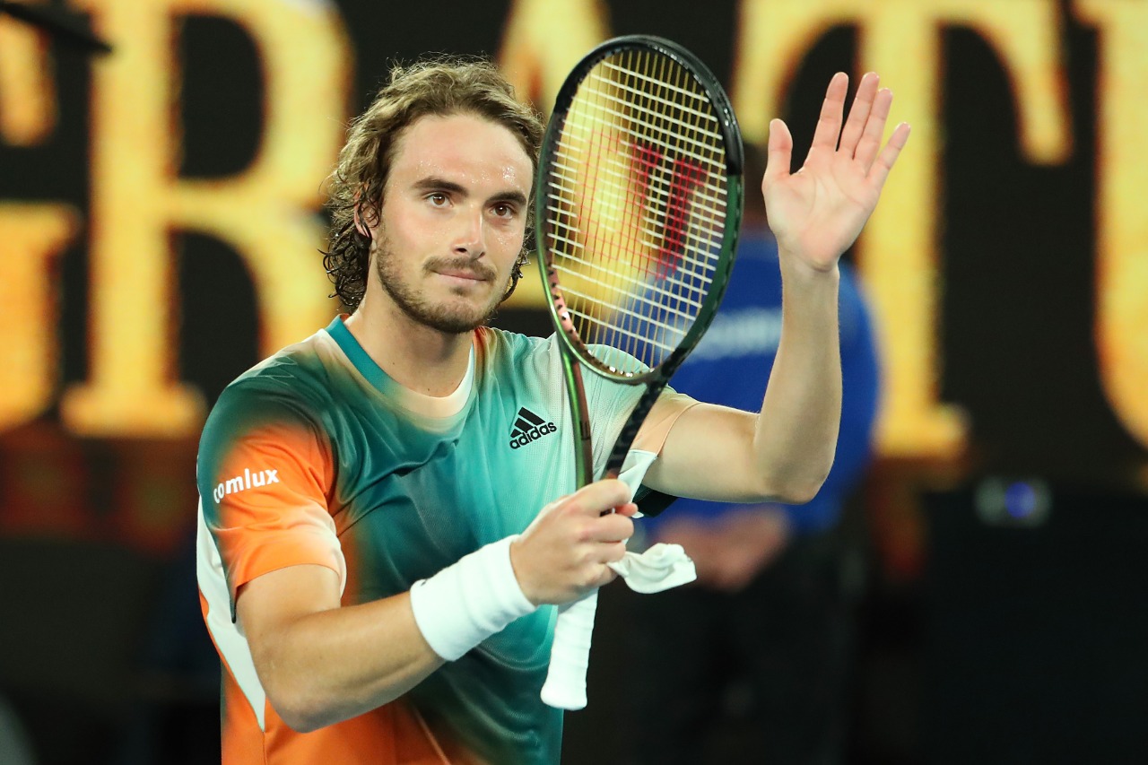 Australian Open 2022: Stefanos Tsitsipas vows to be ‘more daring’ after easing past practice partner Mikael Ymer in first round