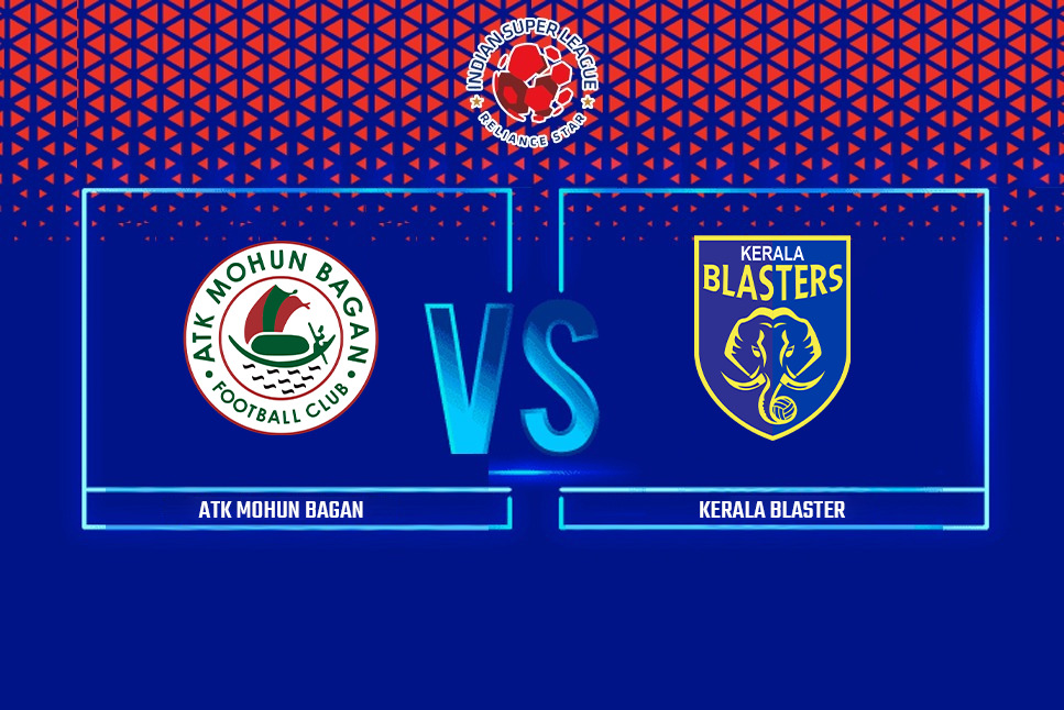 ATKMB vs KBFC Live: ATK Mohun Bagan relaunch top-four ambitions with table-topper Kerala Blasters after Covid break