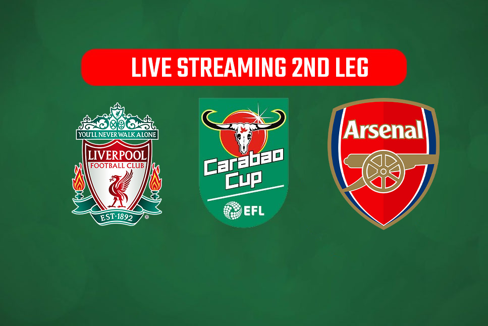 Arsenal vs Liverpool LIVE: How to watch the Carabao Cup Semi-final match ARS vs LIV Live streaming in your country, India?