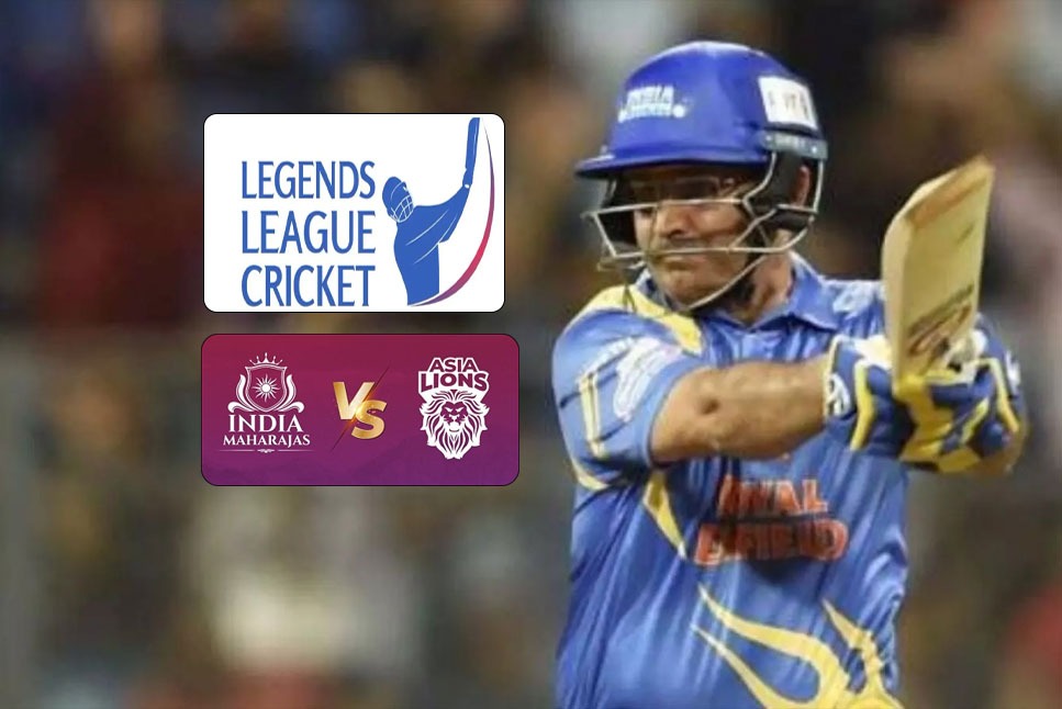 Legends Cricket League LIVE: Sehwag 'DROPS-OUT' from opening game, Kaif to lead: Follow Indian Maharajas vs Asian Lions LIVE Updates