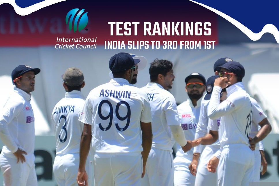 ICC Test Rankings: Australia dethrones India to become World No.1, India slips to third spot