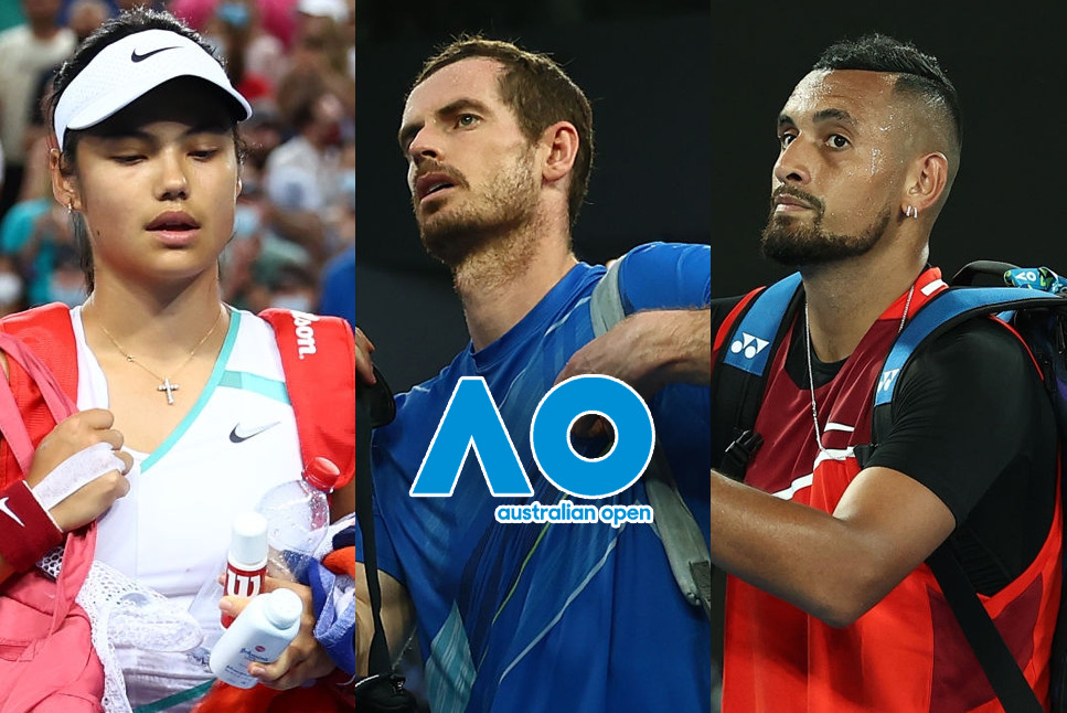 Australian Open LIVE: 4 shocking EXITS after first two rounds feat. Emma Raducanu, Nick Kyrgios – Check full list