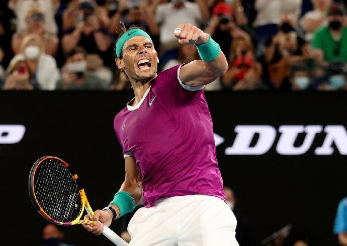 Nadal beat Khachanov in Australian Open 2022 - Rafa Nadal continues impressive run, beats Khachanov 6-3, 6-2, 3-6, 6-1