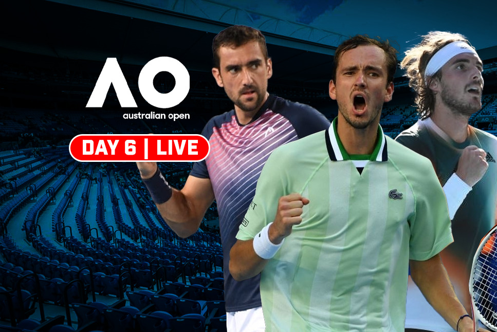 Australian Open Day 6 LIVE: Marin Cilic sends 5th seed Rublev packing, Halep & Medvedev also book Last 16 spots: Follow LIVE updates