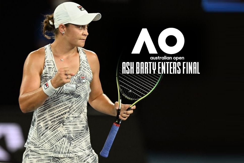 Australian Open LIVE Results: World No.1 Ash Barty enters FINAL, thrashes Madison keys in straight sets– Highlights