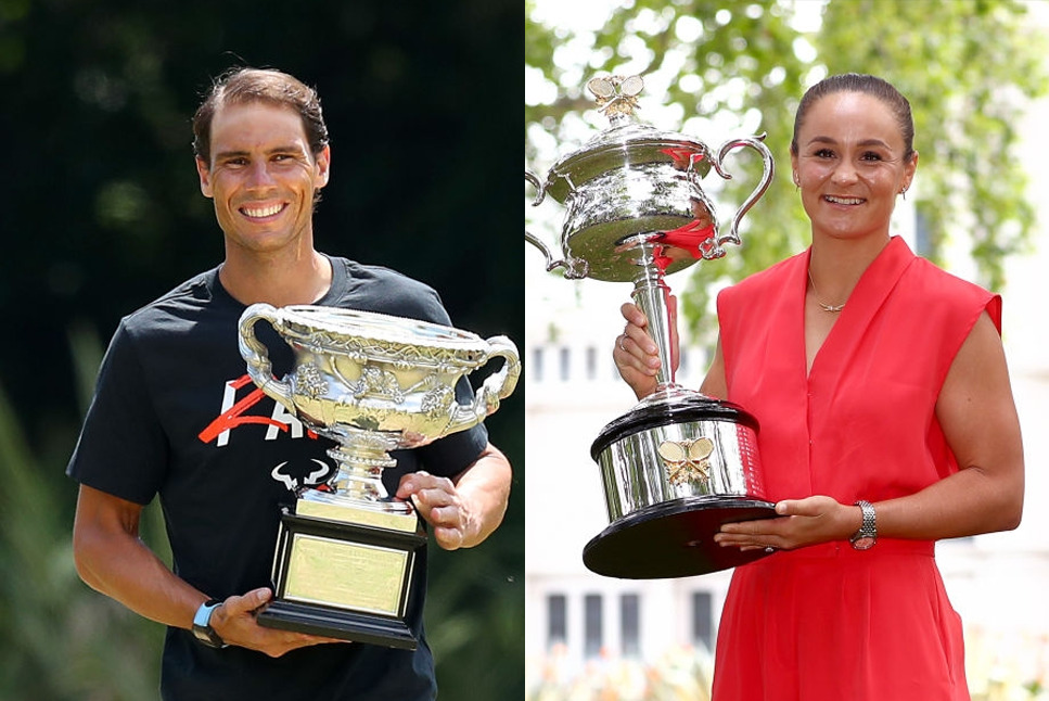 Australian Open 2022 CHAMPIONS: Rafael Nadal & Ash Barty complete fairy-tale ending for men’s & women’s singles- check out