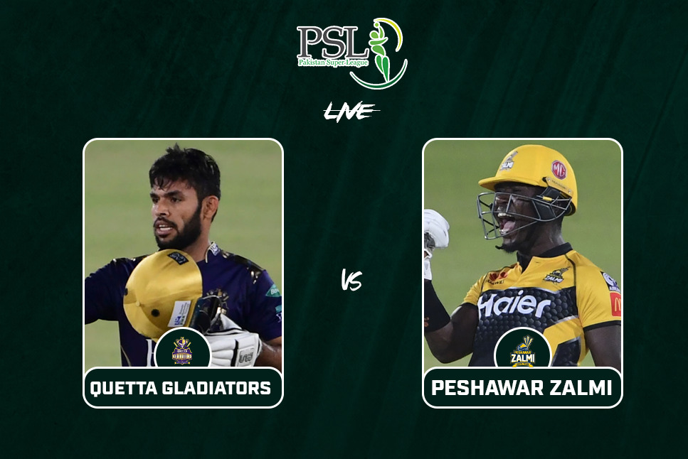 QTG vs PSZ LIVE: How to watch PSL 2022, Quetta Gladiators vs Peshawar Zalmi Live Streaming In your country, India, Follow PSL 2022 Live Updates on InsideSport.IN.