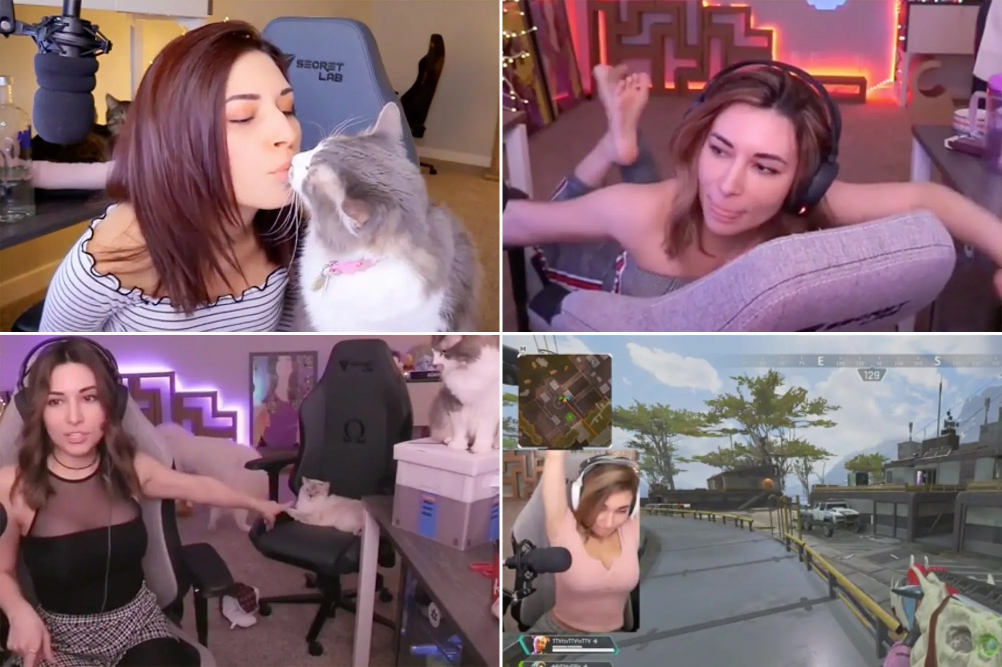 TWITCH Esport Streamers Banter: Alinity surprised by what she witnessed in emiru’s room