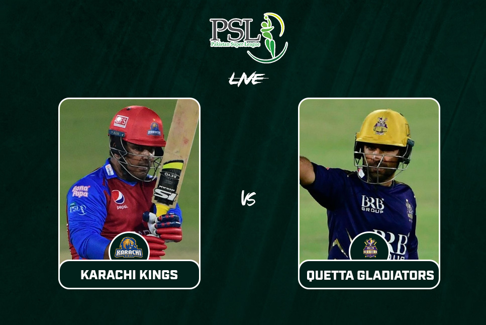 KAR vs QUE LIVE: How to watch PSL 2022, Karachi Kings vs Quetta Gladiators Live Streaming In your country, India, Follow Live updates on InsideSport.IN