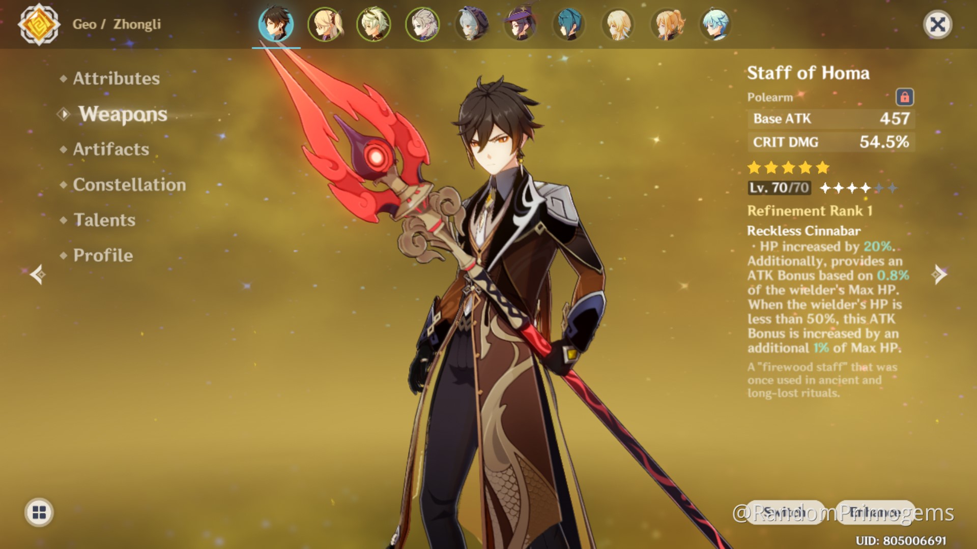 Zhongli Build Guide Genshin Impact 2.4; check out now