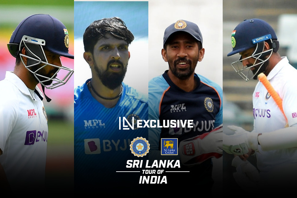 IND vs SL SERIES - India Squad SriLanka Series: BCCI Selectors 'INFORM' Rahane, Ishant, Saha, Pujara 'will not be selected in SL Series': Indian Cricket LIVE
