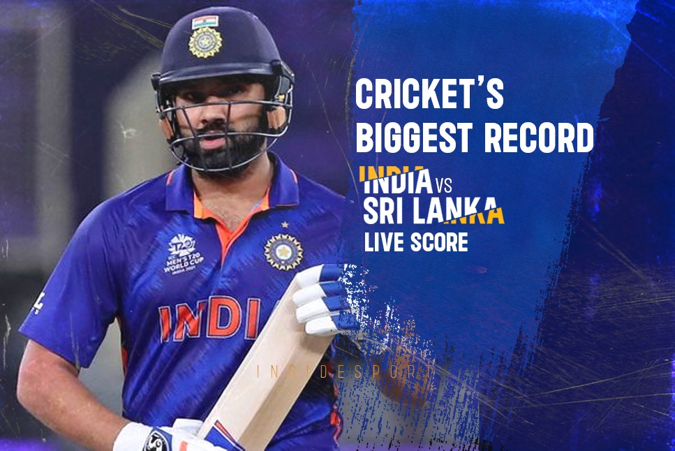 IND vs SL LIVE SCORE: India on CUSP of T20 Cricket's DOUBLE WORLD RECORD, will Rohit Sharma team beat SL to script history? IND vs SL 3rd T20 LIVE Updates   