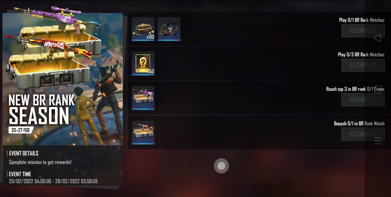 Garena Free Fire Max BR Rank Rewards: Collect numerous loot crates, and more rewards from the BR Climb up Event, Check More Details